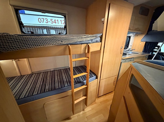 Fiat ADRIA 572 DK Barnkammare Fukt och Gasol testad UA 19 of 30