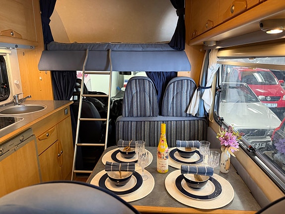 Fiat ADRIA 572 DK Barnkammare Fukt och Gasol testad UA 6 of 30