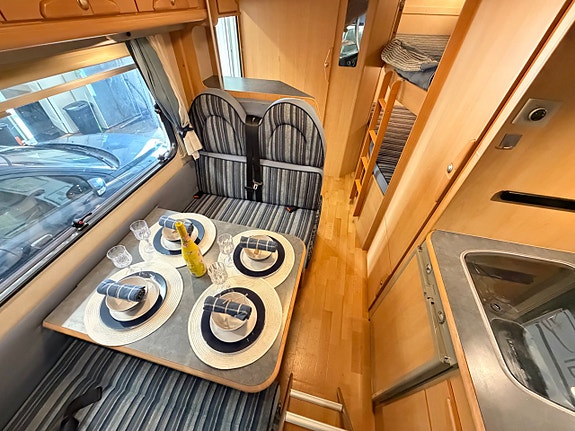 Fiat ADRIA 572 DK Barnkammare Fukt och Gasol testad UA 8 of 30