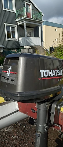 Båt Katamaran Tohatsu 4hk 3 of 5