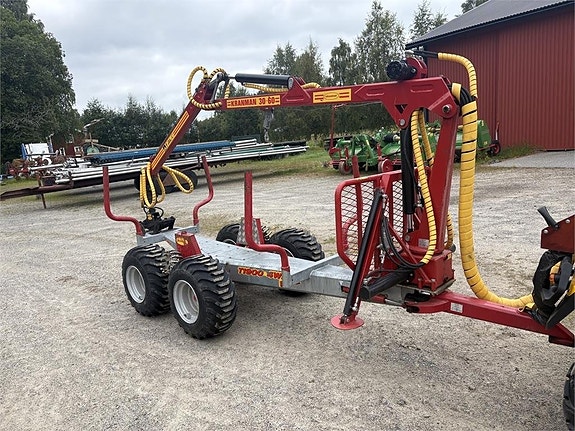 Kranman T1900 med 30-60 kran 2 of 7