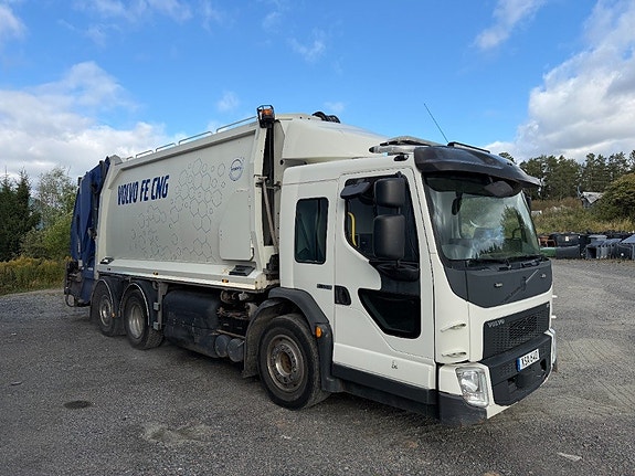 Sopbil / baklastare 2 - facks Volvo FE 6x2 CNG 4 of 5