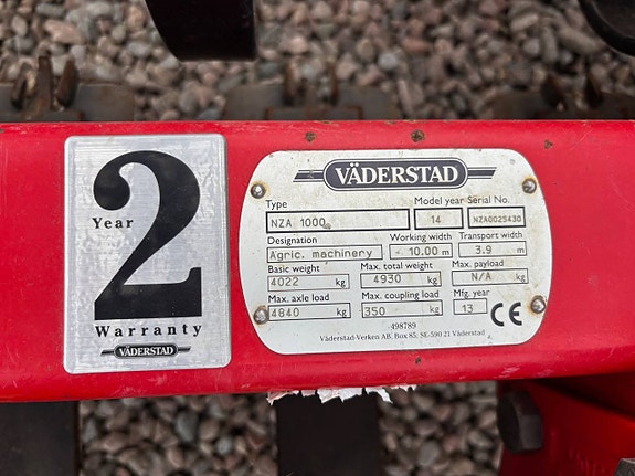Väderstad NZA 10m 7 of 11
