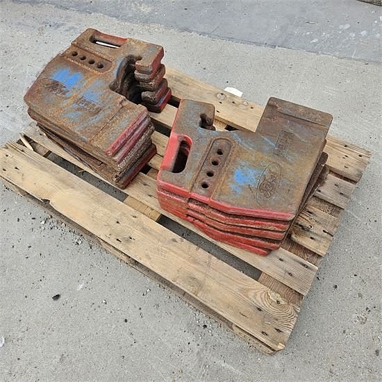 Ford 10X40 - Originale frontvægte / front weights