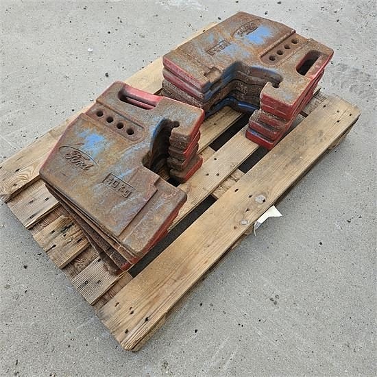 Ford 10X40 - Originale frontvægte / front weights 5 of 9