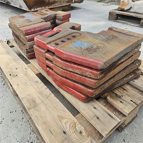 Ford 10X40 - Originale frontvægte / front weights 7 of 9
