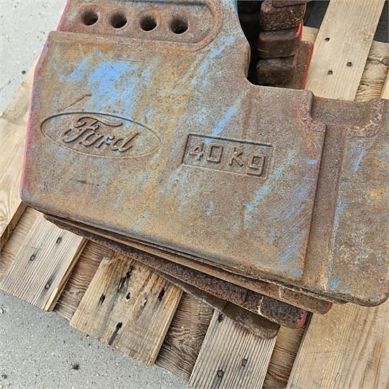 Ford 10X40 - Originale frontvægte / front weights 6 of 9