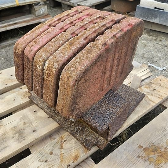 ABC 5X40 - Frontvægte / front weights 5 x 40 kg. 8 of 13