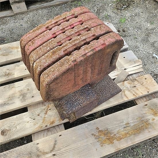 ABC 5X40 - Frontvægte / front weights 5 x 40 kg.