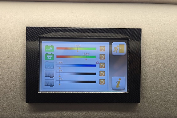 Kabe Affinity Duo 177hk Automat Litium 314Ah/Solcell 160W/Inverter 2000W 27 of 30