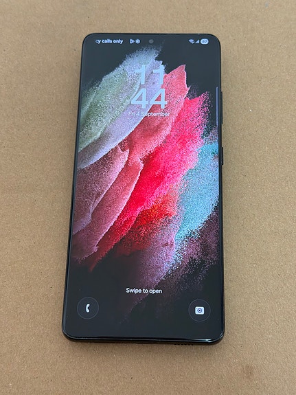 Samsung Galaxy S21 Ultra 5G mobil 128 GB svart image 2