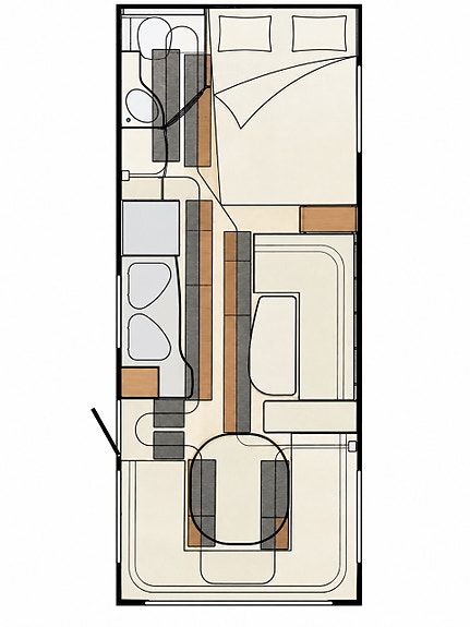 Polar 620 CTX - dubbelsäng 8 of 14