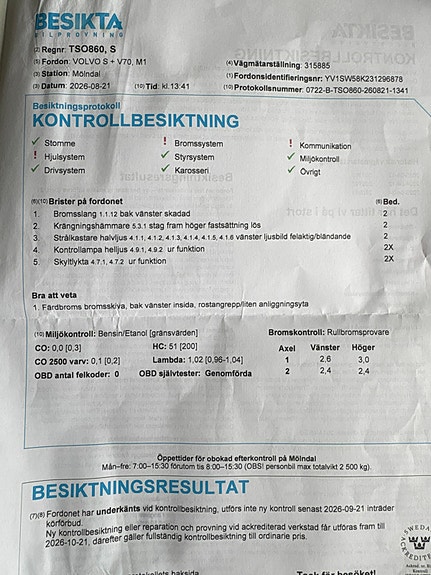 Volvo V70 7 of 7