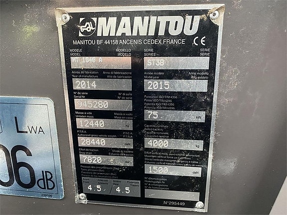 Manitou MT1840A ST3B 10 of 10