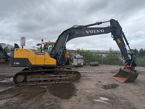 Volvo EC 180 DL Rototilt R6grip, Leica C-Smörj ,Värmare 6 of 9