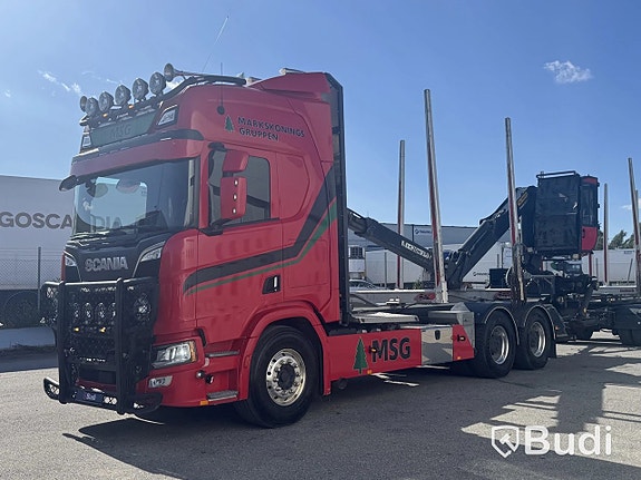 Timmerekipage Scania R660 6x4 -2023 | Palfing... via auktion 7 of 27