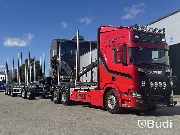 Timmerekipage Scania R660 6x4 -2023 | Palfing... via auktion