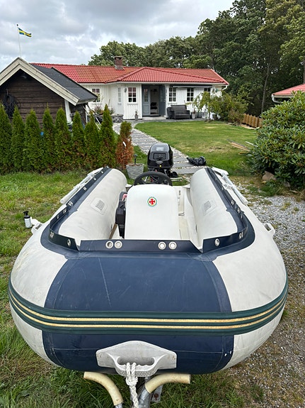 Marine Nordström rib med 15hk tohatsu 3 of 5