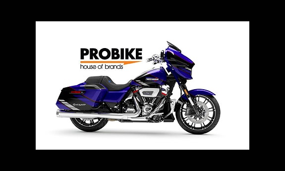 Harley-Davidson Street Glide CVO Blue Streak Inkommande
