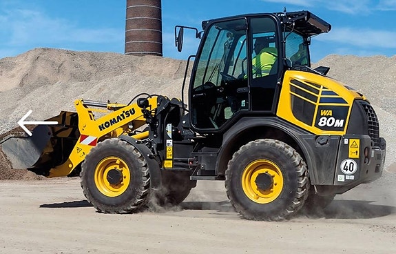 Komatsu WA80M 3 of 5