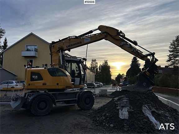 LIEBHERR A916 Hjulgrävare, maskinstyrning och redskap (2,639 7 of 24