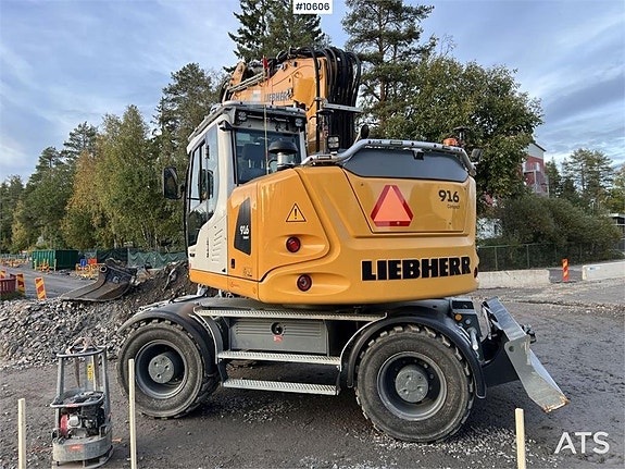 LIEBHERR A916 Hjulgrävare, maskinstyrning och redskap (2,639 10 of 24