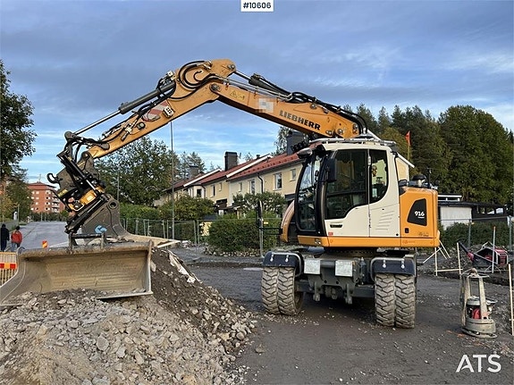 LIEBHERR A916 Hjulgrävare, maskinstyrning och redskap (2,639 3 of 24