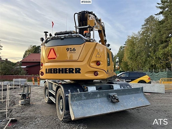 LIEBHERR A916 Hjulgrävare, maskinstyrning och redskap (2,639 5 of 24