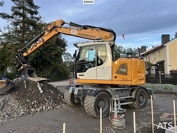 LIEBHERR A916 Hjulgrävare, maskinstyrning och redskap (2,639 11 of 24
