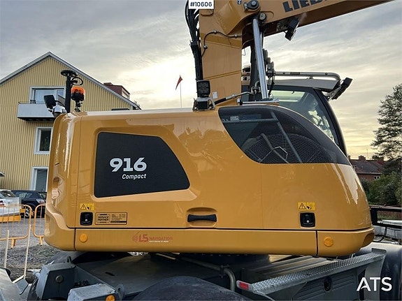 LIEBHERR A916 Hjulgrävare, maskinstyrning och redskap (2,639 20 of 24
