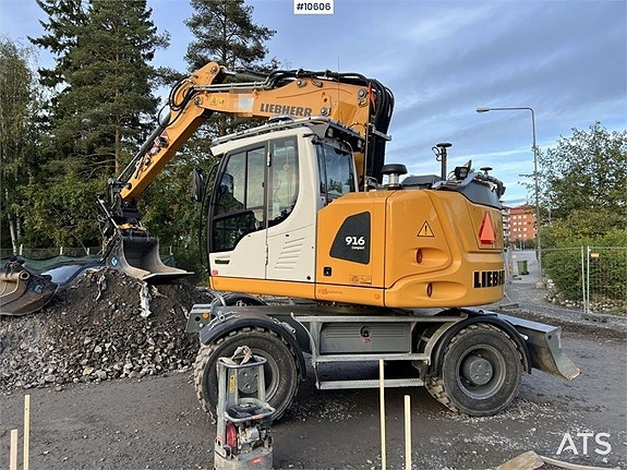 LIEBHERR A916 Hjulgrävare, maskinstyrning och redskap (2,639 4 of 24