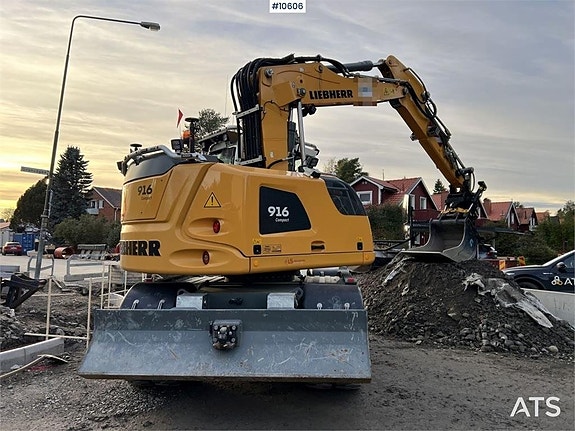 LIEBHERR A916 Hjulgrävare, maskinstyrning och redskap (2,639 9 of 24