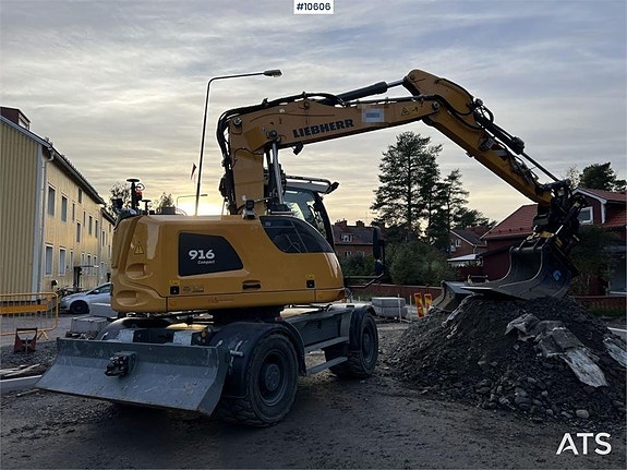 LIEBHERR A916 Hjulgrävare, maskinstyrning och redskap (2,639 8 of 24