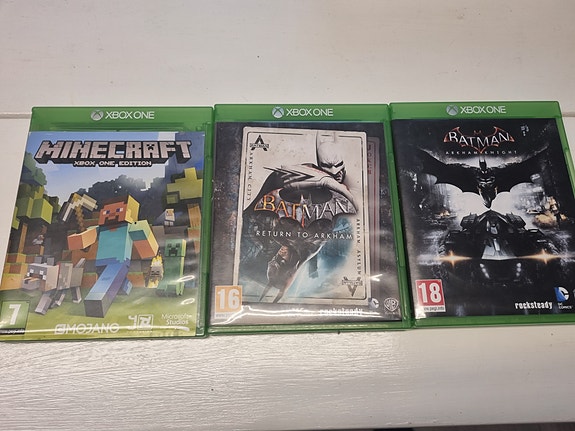 Xbox One S med 1 handkontroll och spel image 2