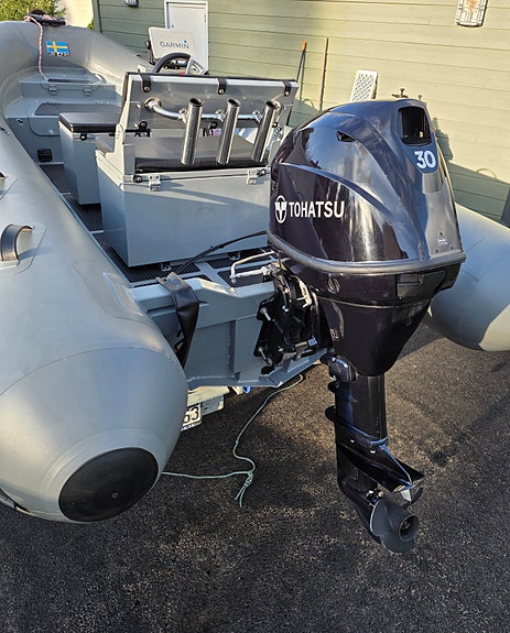 Greatwhite Alu Rib 420 Tohatsu 30hk 2018 5 of 8