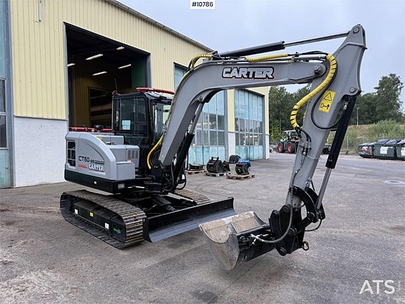 Bandgrävare Carter CT60-8B med redskap (465,000:- ex moms) 2 of 24