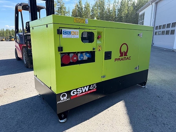 Pramac GSW45P diesel elverk generator 45kVA