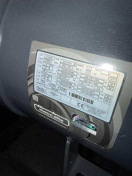 Pramac GSW45P diesel elverk generator 45kVA 10 of 12
