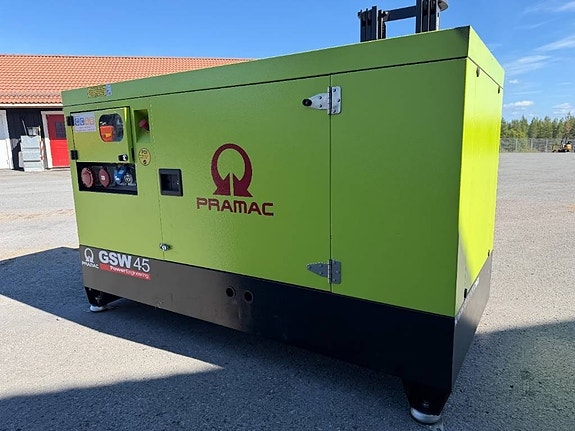Pramac GSW45P diesel elverk generator 45kVA 11 of 12