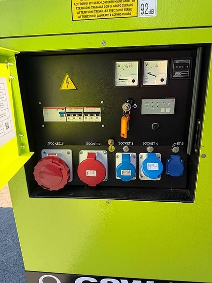 Pramac GSW45P diesel elverk generator 45kVA 6 of 12