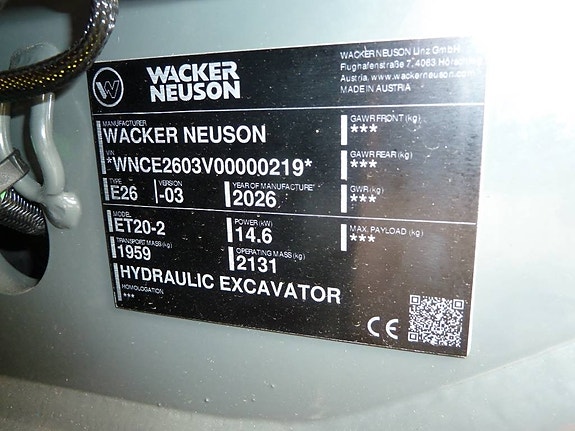 Wacker Neuson ET20-2 / Steelwrist XTR20 14 of 14