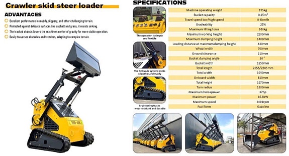 Påfyllning Kompaktlastare / Skidsteers 13.5HP Briggs OMG LEV 2 of 2