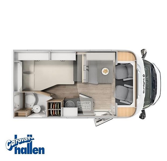 Sunlight T 58 Adventure (Fiat) (Adventure Edition Svart/silver)(Inkommnde) 12 of 12