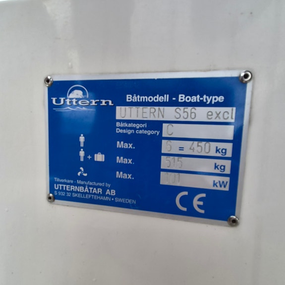 Uttern S56 välvårdad och nyservad motor 6 of 6