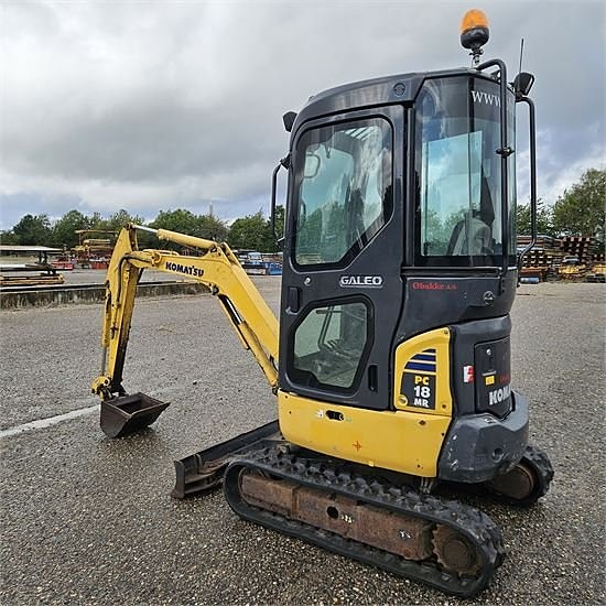Komatsu PC18 MR-2 - Minigravemaskine / mini excavator 1,8 to