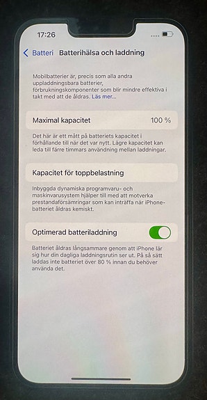 Apple iPhone 13 128 GB 100% batteri image 4