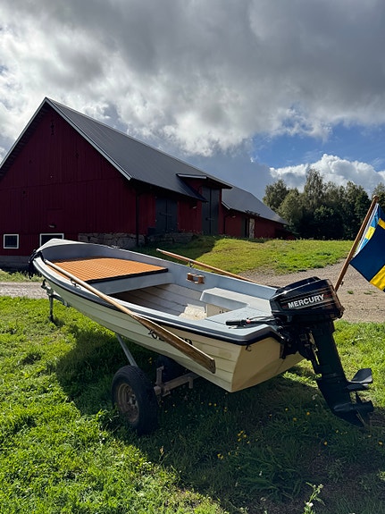 Ryds Arkö 455 båt med Mercury 15 hk + 30-släp 11 of 12