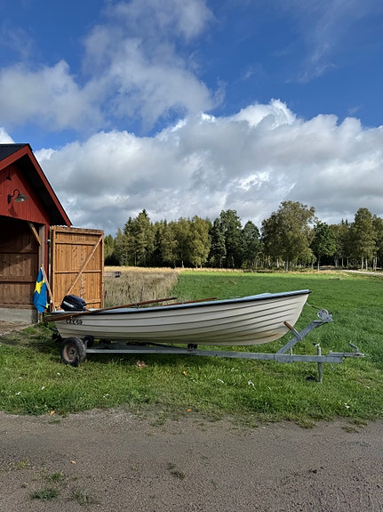 Ryds Arkö 455 båt med Mercury 15 hk + 30-släp 9 of 12