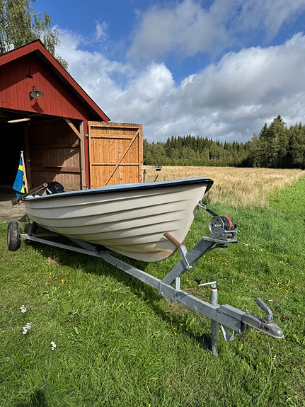 Ryds Arkö 455 båt med Mercury 15 hk + 30-släp 10 of 12