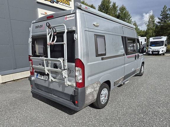 Rapido Van V56 kort och kompakt, dragkrok, fransk bädd, kanonfin 8 of 23